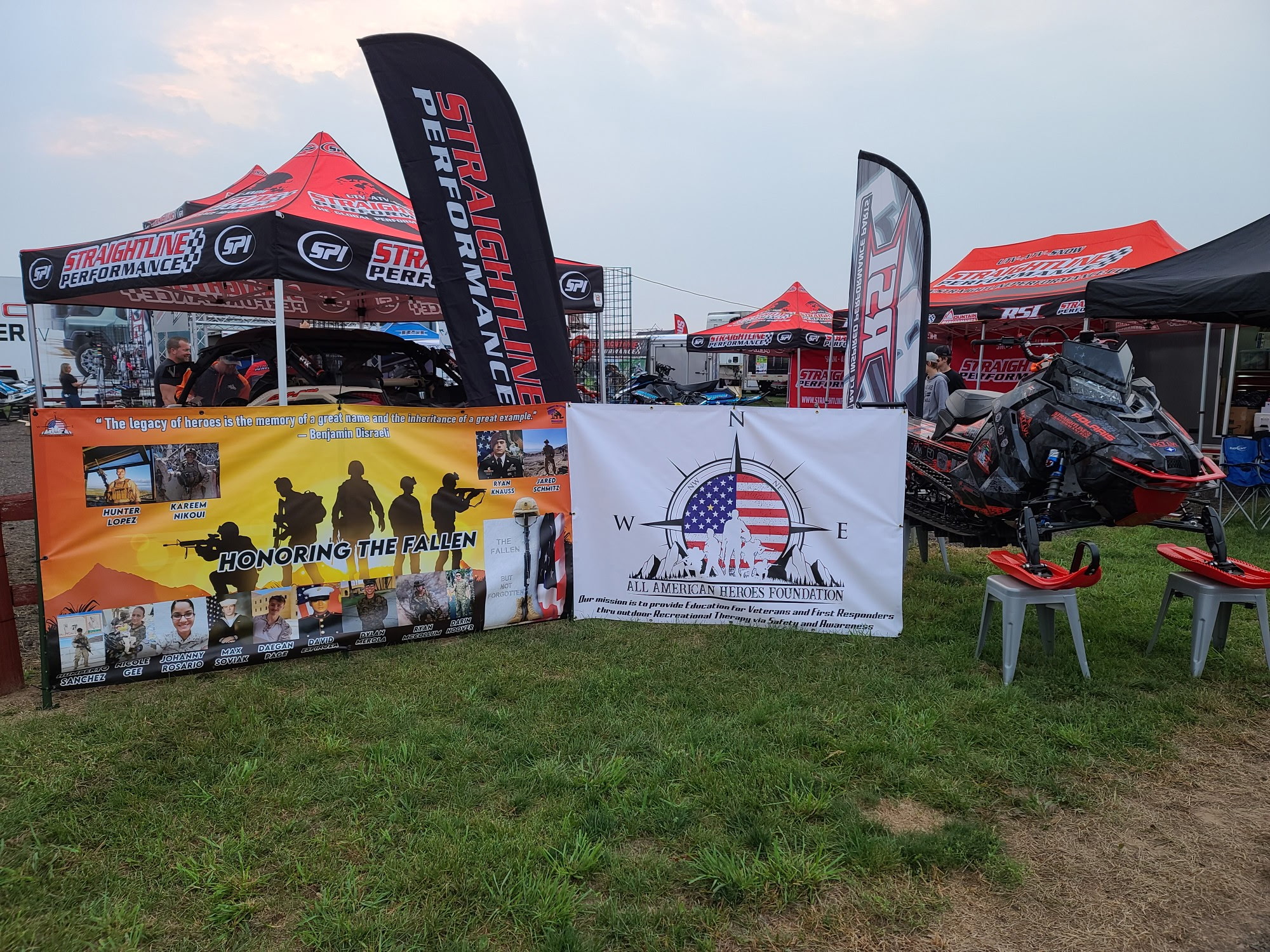 Custom printed outdoor banners and event signage